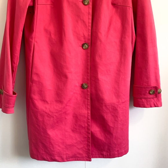 J. Crew Pink Trench Coat - Picture 3 of 14